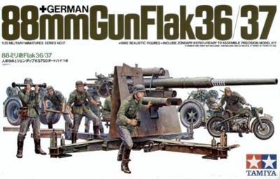 German 88 mm Gun Flak 36/37 - 1