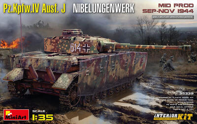 Pz.Kpfw.IV Ausf. J Nibelungenwerk. MID PROD. SEP-NOV 1944 INTERIOR KIT