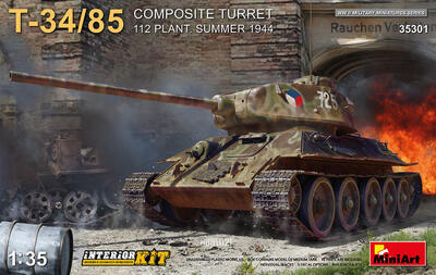 T-34/85 COMPOSITE TURRET. 112 PLANT. SUMMER 1944 INTERIOR KIT - 1