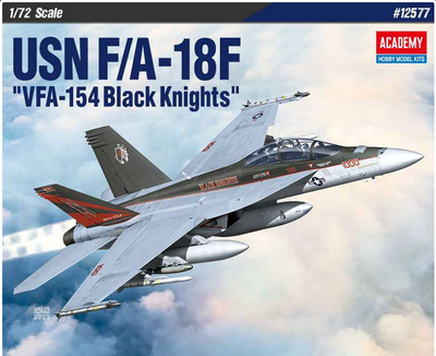 USN F/A-18F "VFA-154 Black Knight" (1:72)