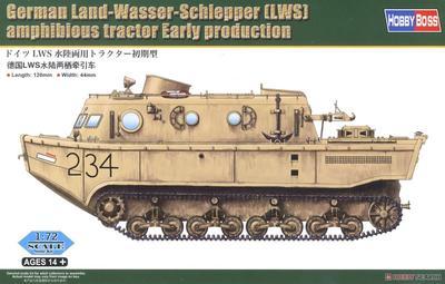 German Land-Wesser-Schlepper (LWS) amphibious tractor Early production