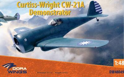 Curtiss-Wright CW-21A Demonstrator (3x camo)