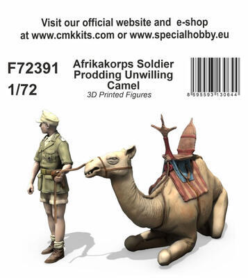 Afrikakorps Soldier Prodding
Unwilling Camel 1/72