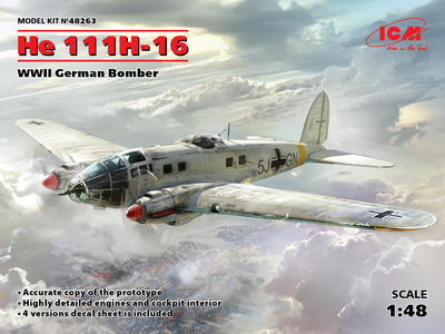 Heinkel He 111H-16 German Bomber