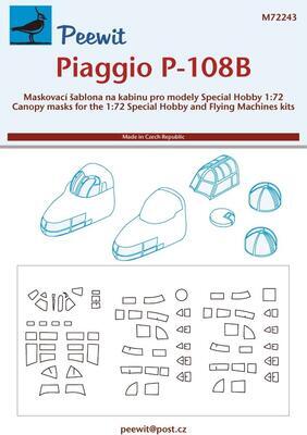 1/72 Canopy mask Piaggio P-108B (SP.HOBBY)



