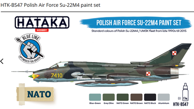 Polish Air Force Su-22M4 paint set, sada barev - 1