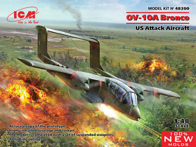 OV-10A Bronco US Attack Aircraft
 - 1