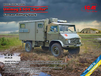 Unimog 404 S “Koffer” German military truck