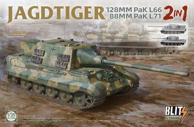 Jagdtiger 128mm PaK L66 / 88mm PaK 71 (2-in-1) 