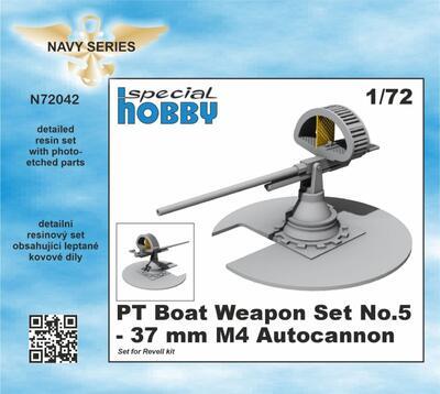 PT Boat Weapon Set No.5 -37 mm M4 Autocannon