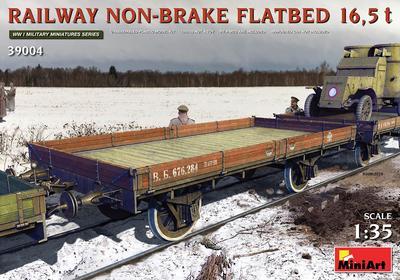 Railway Non-Brake Flatbed 16,5t - 1