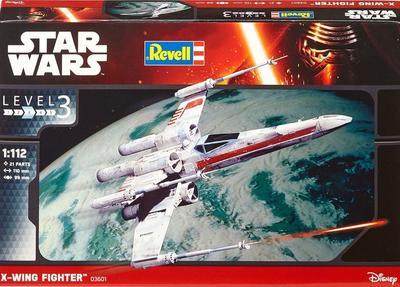 X-Wing Fighter Star Wars - model, barvy, štětec, lepidlo 1:112 - 1