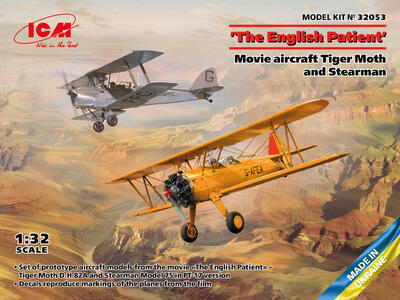 ‘The English Patient’ Movie aircraft Tiger Moth and Stearman