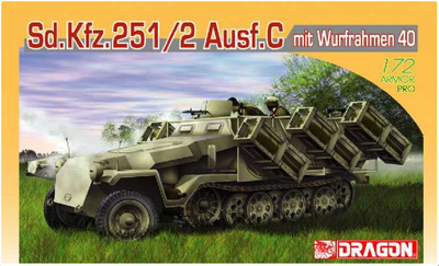 Sd.Kfz.251 Ausf.C mit Wurfrahmen 40 (1:72)
