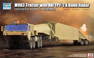 M983 Tarctor with AN/TPY-2 X Band Radar - 1