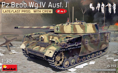 Pz.Beob.Wg.IV Ausf. J LATE/LAST PROD. 2 IN 1 W/CREW - 1
