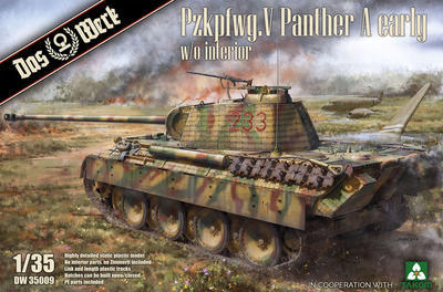 Panther A Early, German Medium Battle Tank, WW2  - 1
