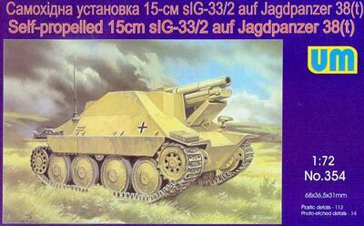 Self-propelled 15cm sIG-33/2 auf Jagdpanzer38