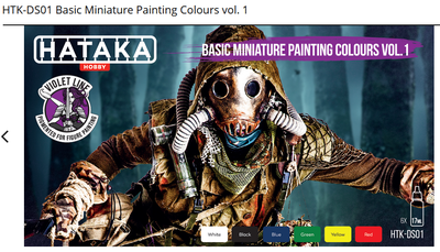 Basic Miniature Painting Colours vol. 1, barvy na figurky - 1