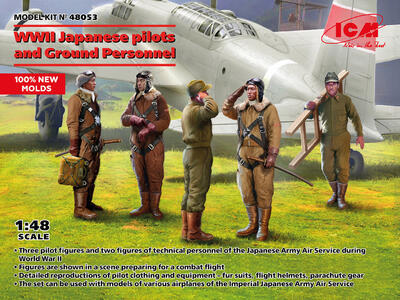 Japanese Pilots&Ground Personnel WWII (5 fig.)