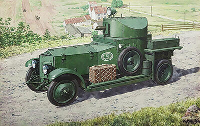 WWII British Armoured Car (Pattern 1920 Mk.I) 1:72