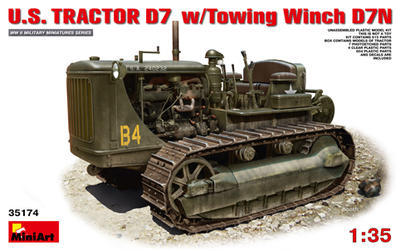 US Tractor D7N w/Towing Winch