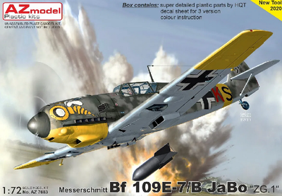 Bf 109E-7/B JaBo „ZG.1“ 