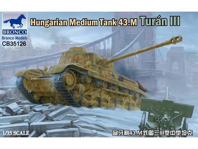 Hingarian Medium Tank 43.M Turan III