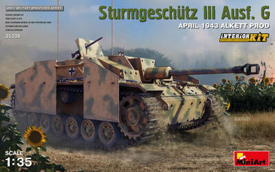Sturmgeschutz III Ausf. G April 1943 Int.Kit