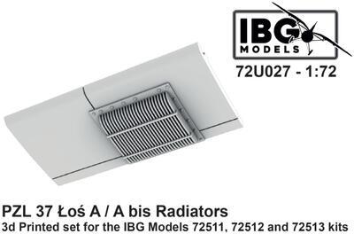 Radiators for PZL Los A/A bis