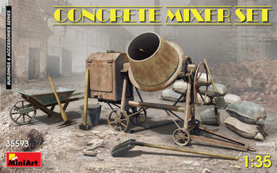 Concrete Mixer Set - Stavba míchačka - 1