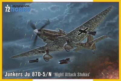 Junkers Ju 87D-5/N/D-8 ‘Night Attack Stukas’ 1/72 