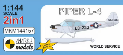 Piper L-4 'World Service' (2in1) bagged (Limted Edition)