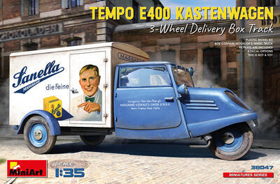 Tempo E400 Kastenwagen 3-wheel delivery truck