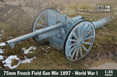 75mm French Field Gun Mle 1897 World War I