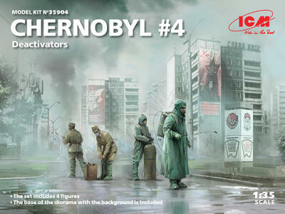 Chernobyl#4. Deactivators (4 fig.) - 1