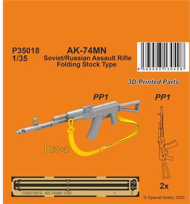 AK-74MN Soviet/Russian Assault Rifle Folding Stock