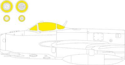 MiG-17F 1/48 mask