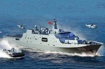 PLA Navy Type 071 Amphibious Transport Dock - 1