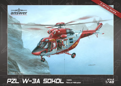 PZL W-3A Sokół TOPR Rescue Helicopter