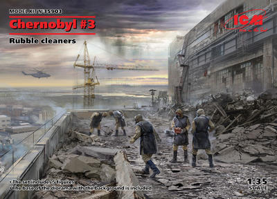 Chernobyl#3. Rubble cleaners (5 figures) - 1