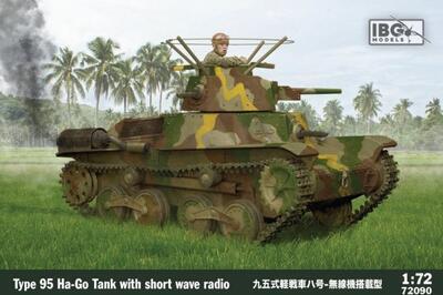 Type 95 Ha-Go Japanese Tank with Radio 