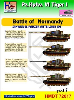 Pz.Kpfw. VI Tiger I - Battle of Normandy- Schwer-ss panzer Abteilung 101 part 3 - 1