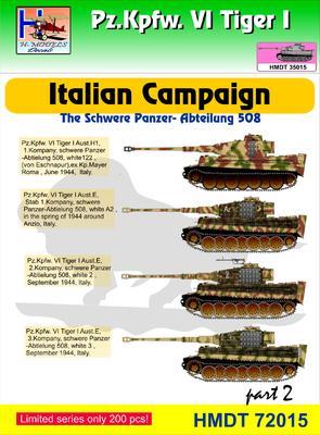 Pz. Kpfw. VI Tiger I - Italian Campaing - The Schwere Panzer - Abteilung 508 part 2 - 1