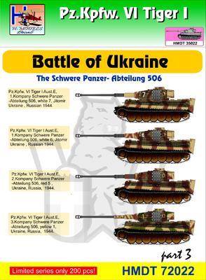 Pz.Kpfw. VI Tiger I - Battle of Ukraine - The schwere panzer-abteilung 506 part 3 - 1
