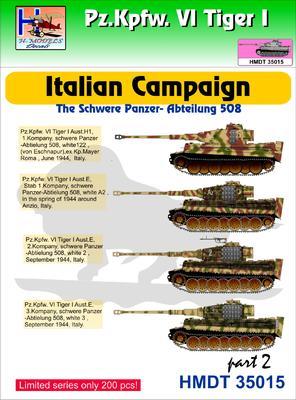 Pz.Kpfw. VI Tiger I - Italian Campaign - The schwere panzer-abteilung 508 part 2 - 1