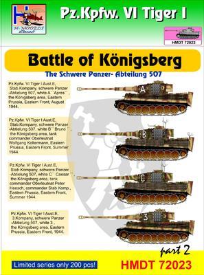 Pz.Kpfw. VI Tiger I - Battle of Konigsberg - The schwere panzer-abteilung 507 part 2 - 1