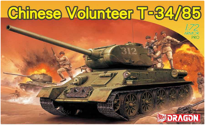 Chinese Volunteer T-34/85 (1:72)