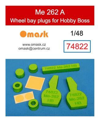 74822 1/48 Me-262 wheel bay plugs (for Hobby Boss) - 1
