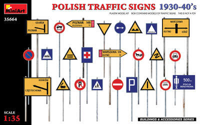 Polish Traffic Signs 1930-40's